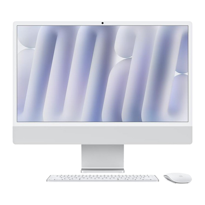 Apple iMac Retina 24" 4.5K M4 Core 8 CPU 8 GPU 256GB-Argento