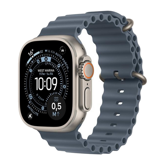 Apple Watch Ultra 3 GPS + Cellular 49mm Titanio Naturale-Band Ocean
