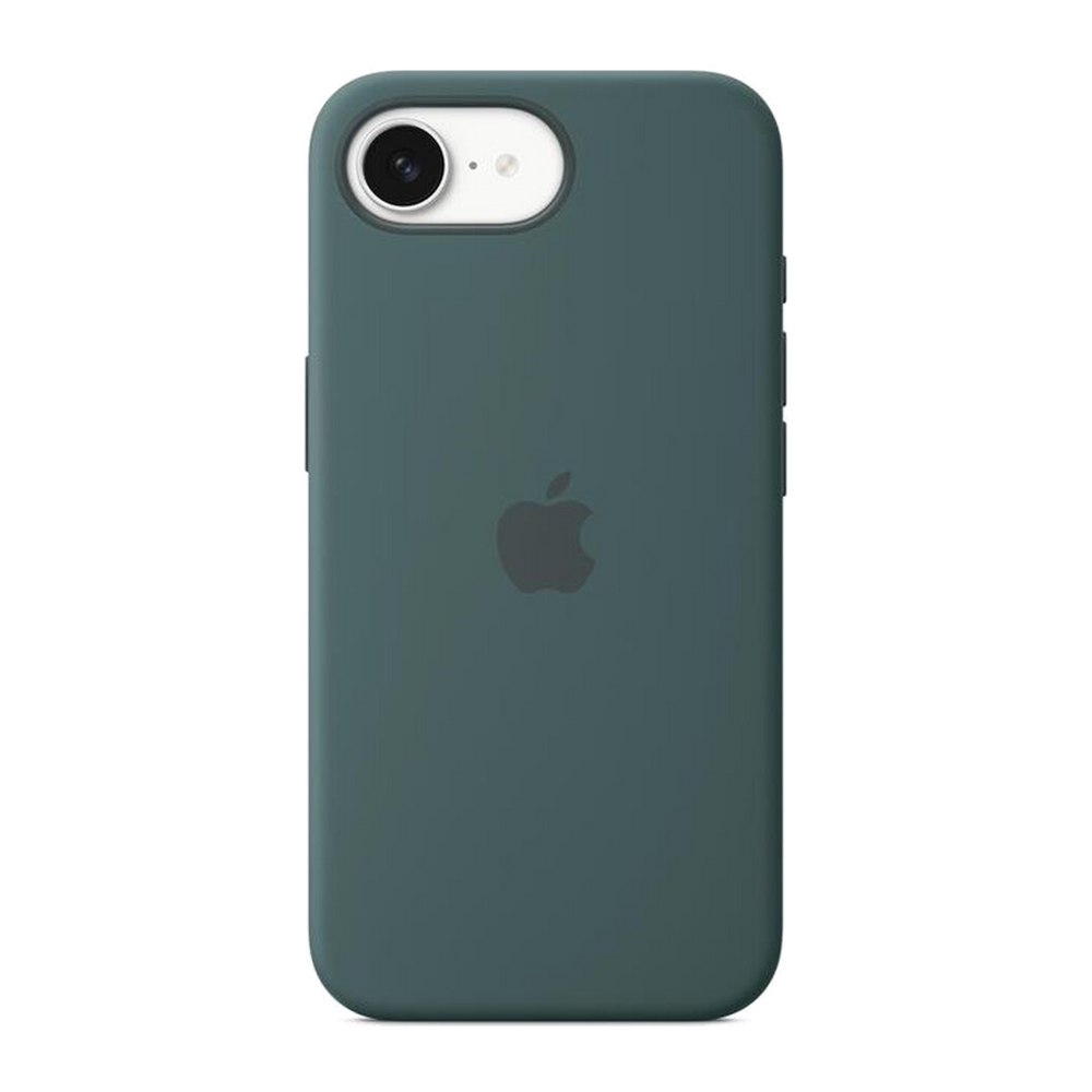 Apple Custodia in silicone per iPhone 16e-Verde lago