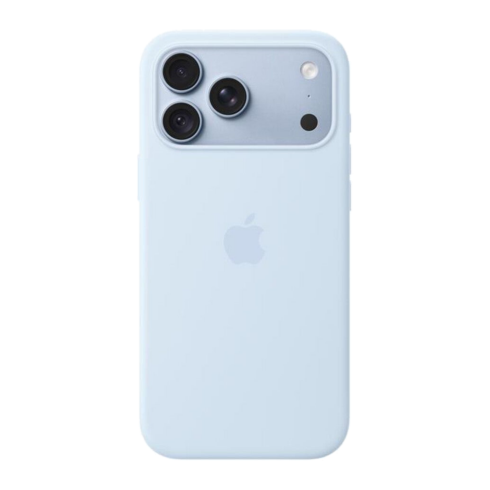 Apple Custodia MagSafe in silicone per iPhone 18 Pro Max-Celeste vivace