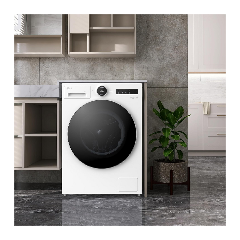 LG - Lavatrice AI DD F4X9009TWCE 9 Kg Classe A