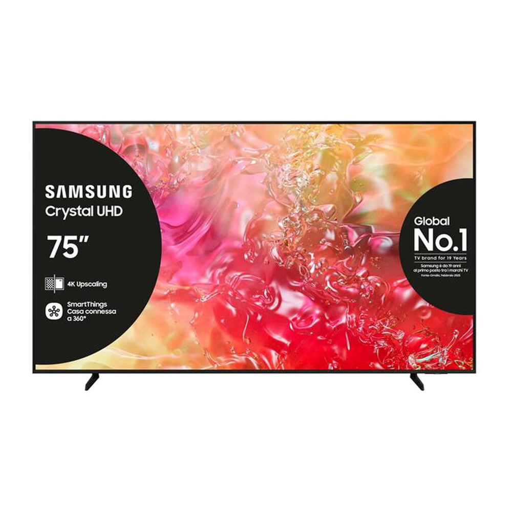 Samsung Smart TV LED UHD 4K 75" UE75DU7170UXZT-BLACK