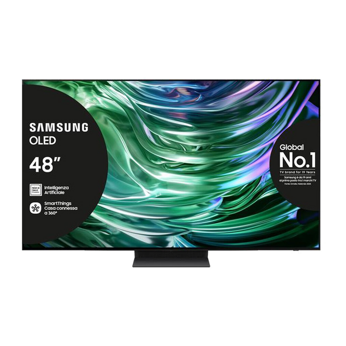 Samsung Smart TV OLED UHD 4K 48" QE48S90DAEXZT-GRAPHITE BLACK