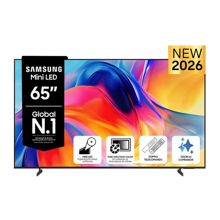 Samsung Smart TV Mini LED 4K AI 65" UE65M70HAUXZT-Titan Gray