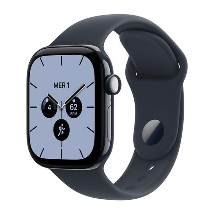 Apple Watch Series 12 GPS + Cellular 42mm Ceramica Blu-Sport Band Blu marino - S/M