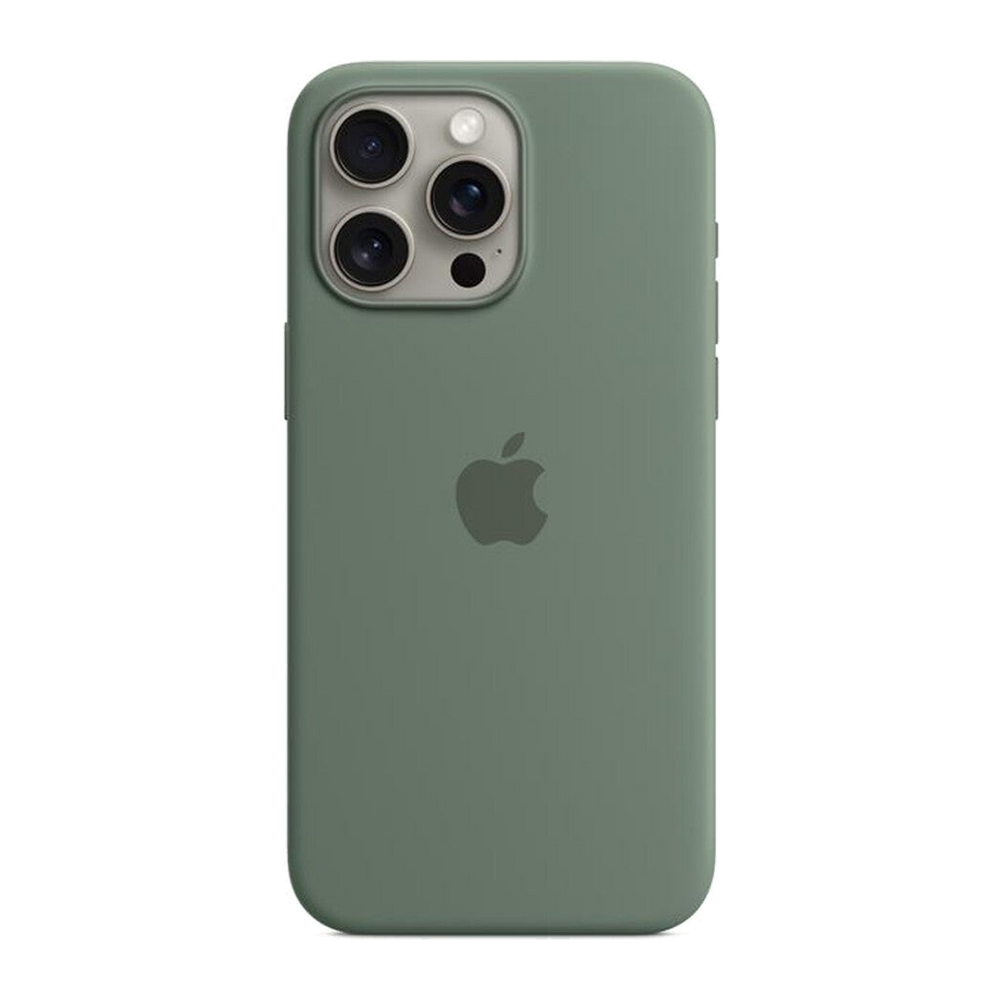 Apple Custodia MagSafe silicone iPhone 15 Pro Max-Cipresso