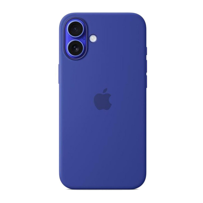 Apple Custodia MagSafe in silicone per iPhone 16 Plus-Blu oltremare