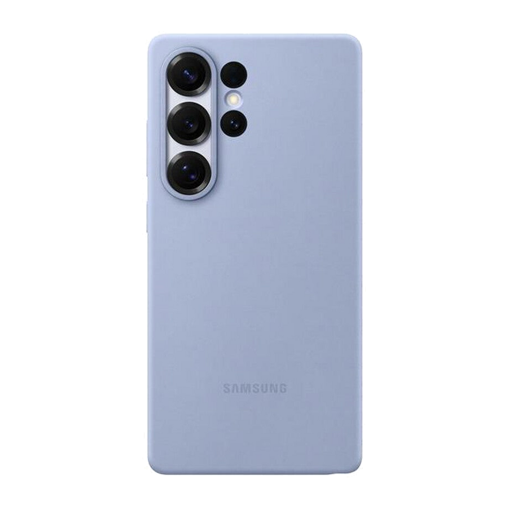 Samsung Custodia SILICONE CASE per Galaxy S25 Ultra-Light Blue