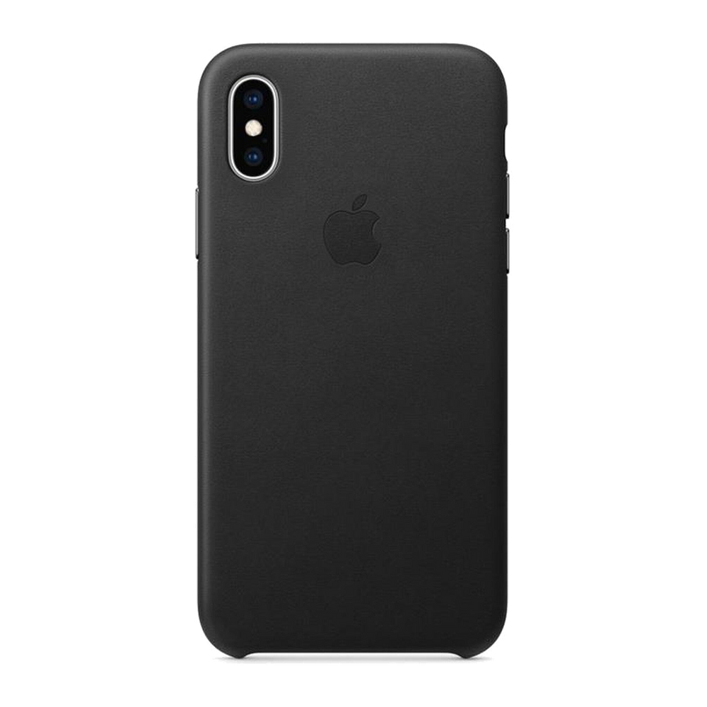 Apple Custodia in pelle per iPhone XS MAX-Black