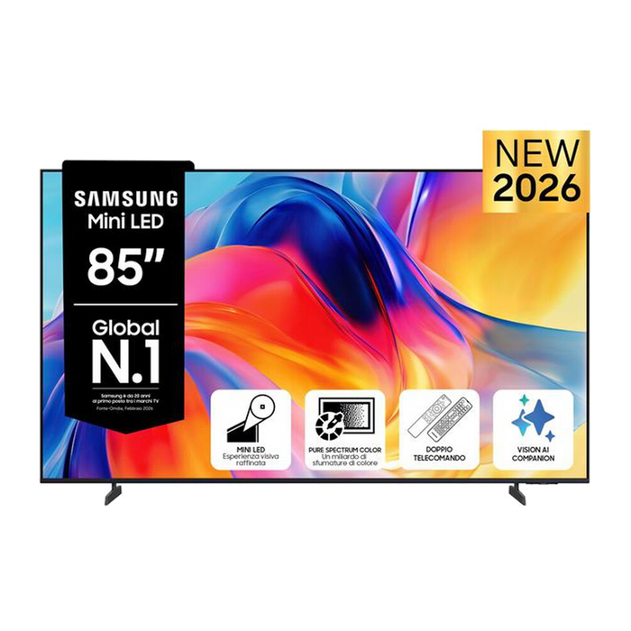 Samsung Smart TV Mini LED 4K AI 85" UE85M70HAUXZT-Titan Gray