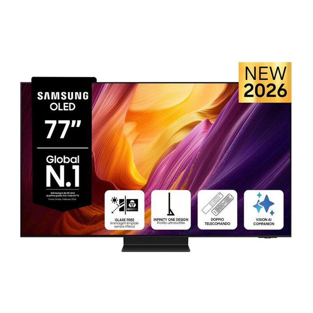 Samsung Smart TV OLED 4K AI 77" QE77S95HFTXZT-Graphite Black
