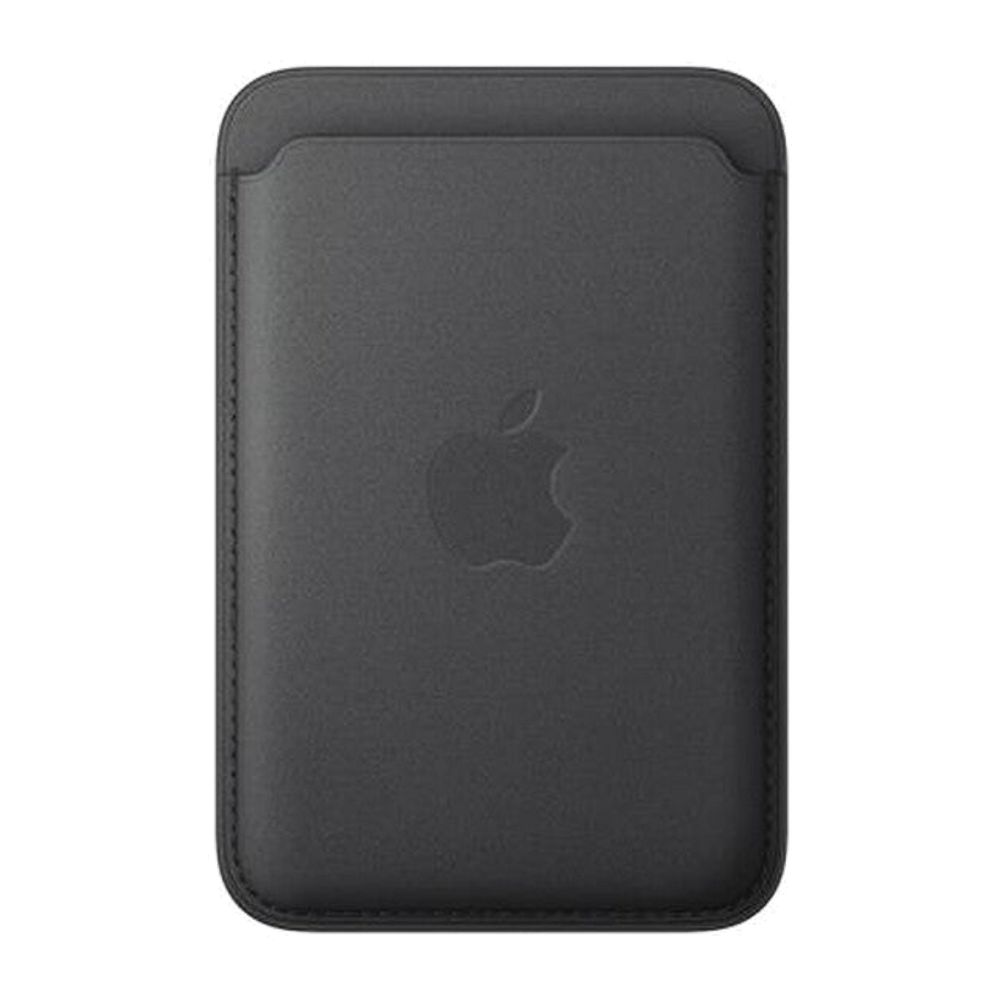 Apple Portafoglio MagSafe tessuto FineWoven per iPhone-Nero