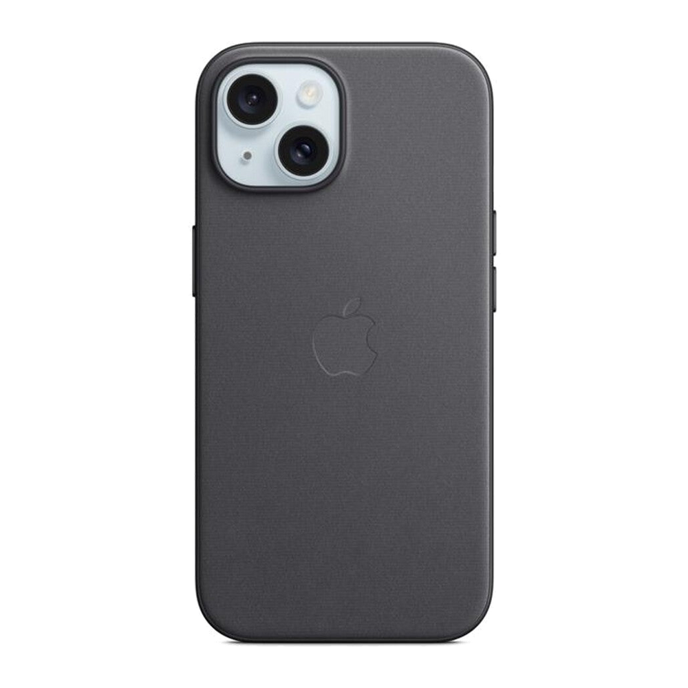 Apple Custodia MagSafe tessuto iPhone 15-Nero