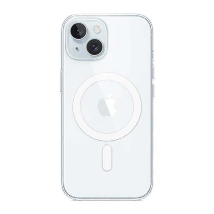 Apple Custodia MagSafe iPhone 15-Trasparente