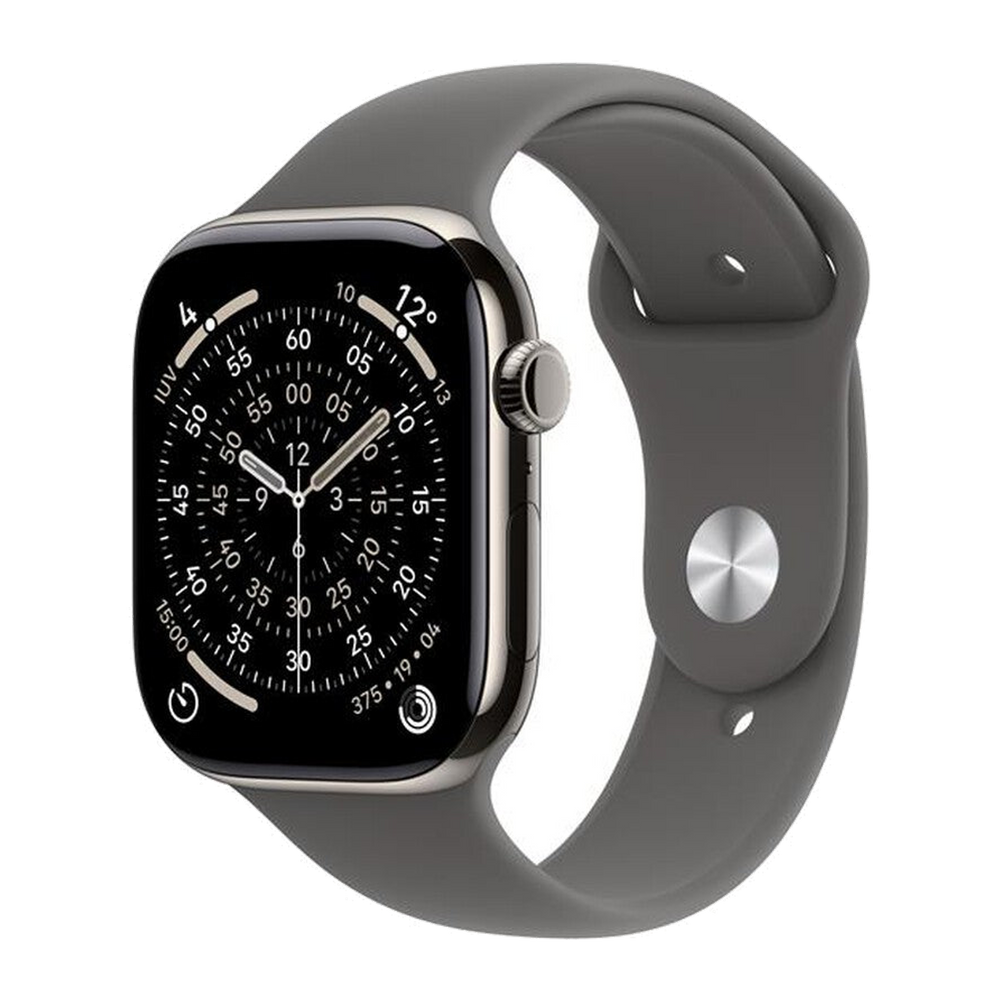 Apple Watch Series 11 GPS + Cellular 46mm Titanio-Band Grigio Pietra - S/M
