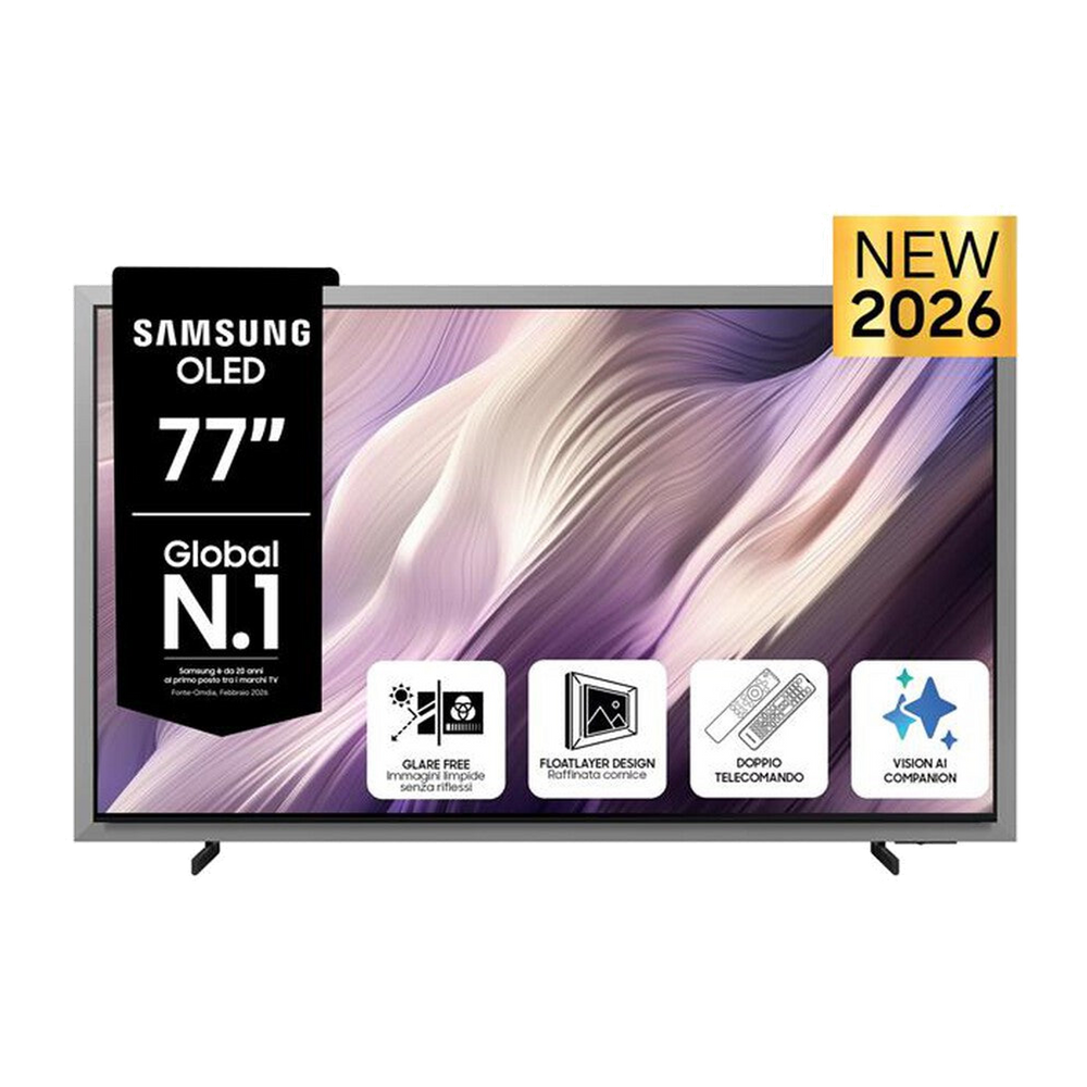Samsung Smart TV OLED 4K AI 77" QE77S99HATXZT-Slate Black