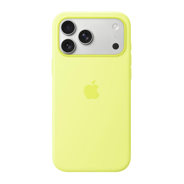 Apple Custodia MagSafe in silicone per iPhone 17 Pro Max-Giallo neon