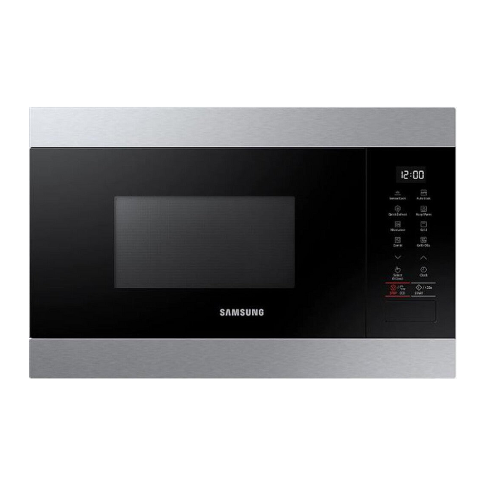 Samsung Forno microonde da incasso MG22M74T-Nero e acciaio