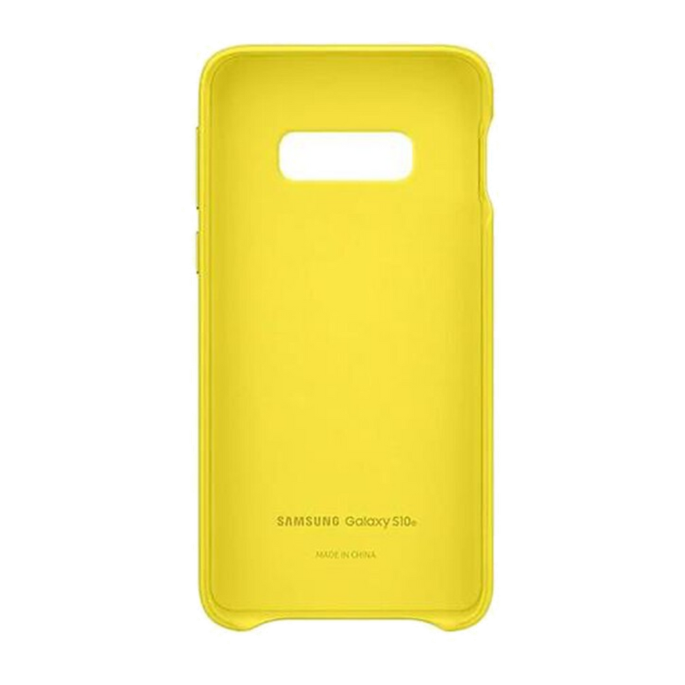 Samsung LEATHER COVER GALAXY S10 E-GIALLO