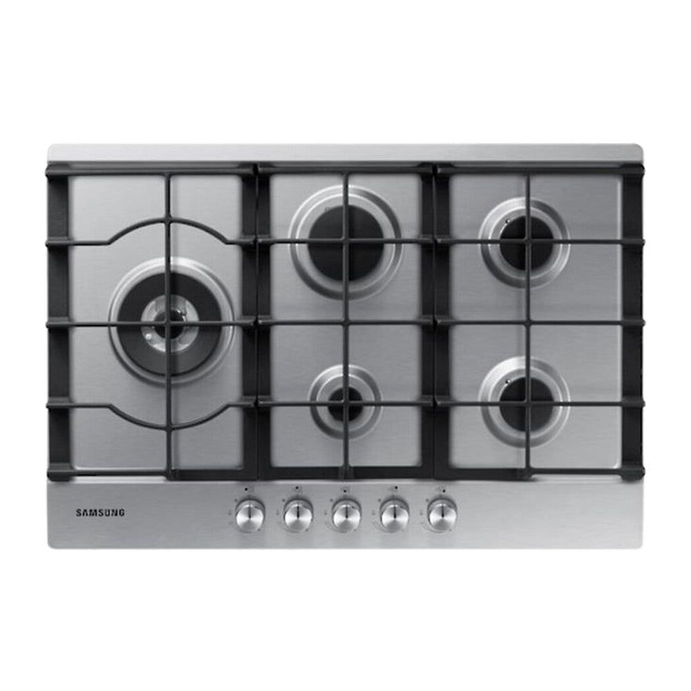 Samsung Piano cottura a gas NA75J3030AS 5 fuochi 75cm-Acciaio