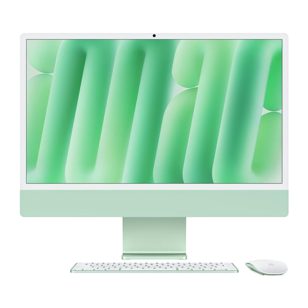 Apple iMac Retina 24" 4.5K M4 Core 8 CPU 8 GPU 256GB-Verde