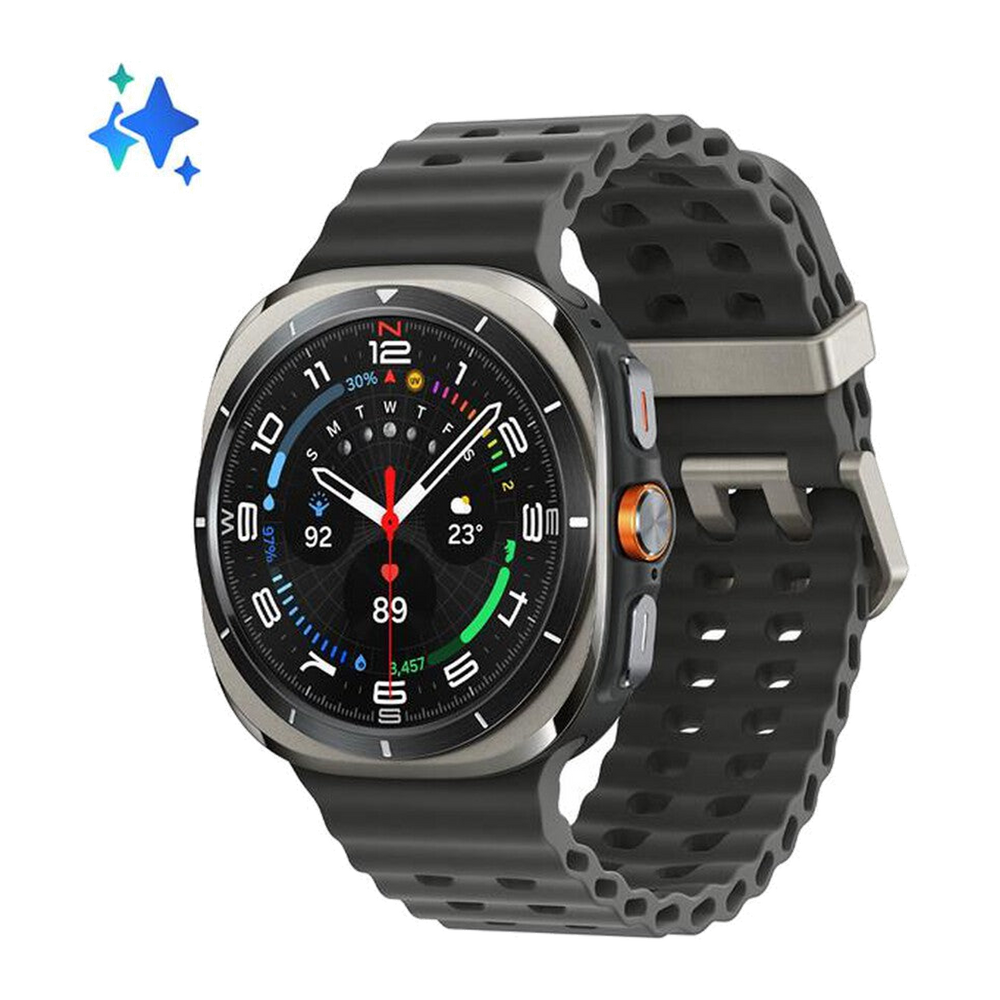 Samsung Smartwatch GALAXY WATCH ULTRA 47MM LTE-Titanium Silver