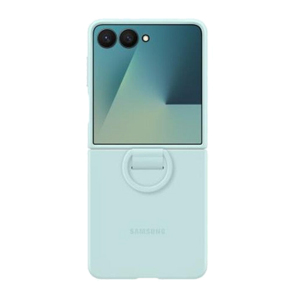 Samsung Cover SILICONE RING CASE per Galaxy Z Flip7-Mint