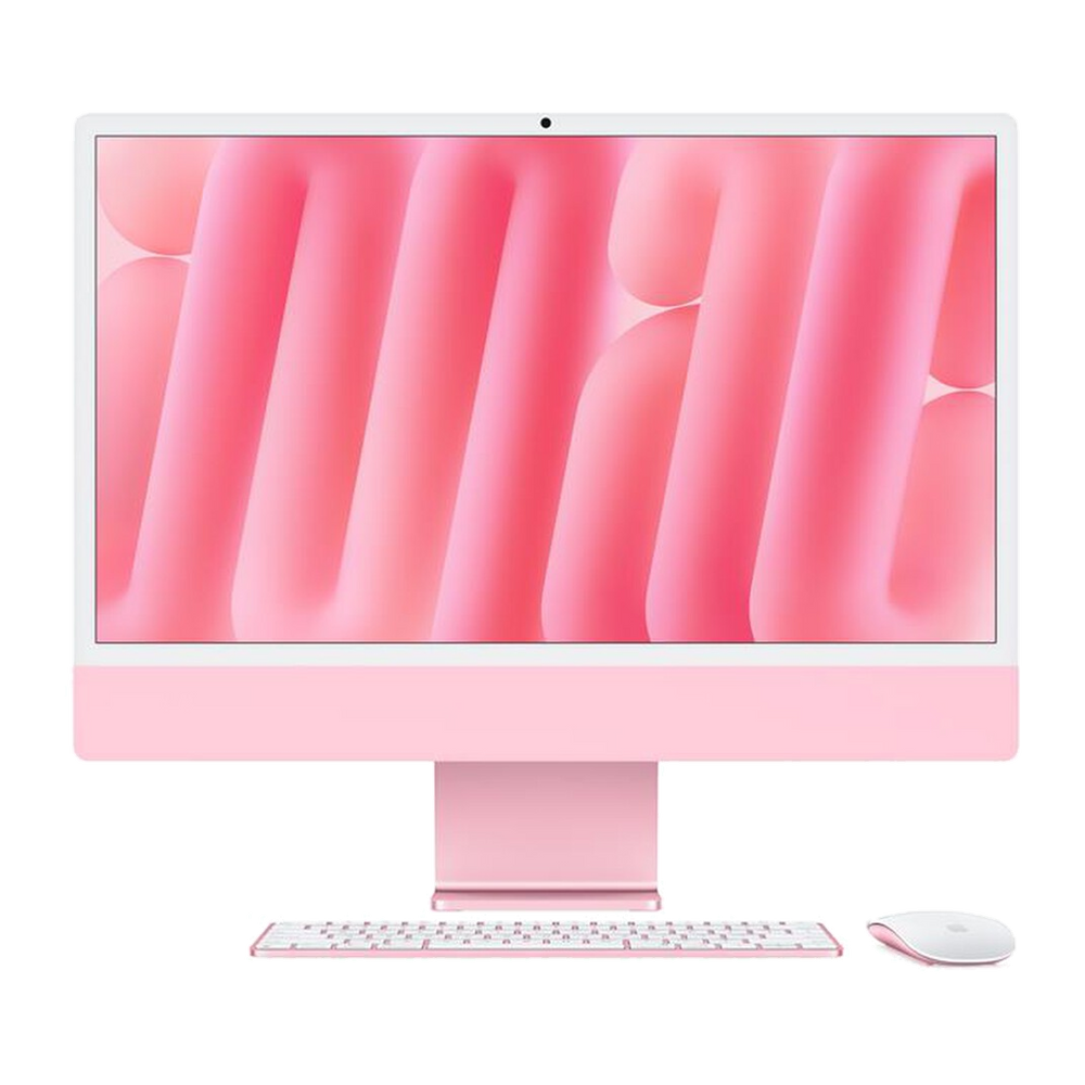 Apple iMac Retina 24" 4.5K M4 Core 8 CPU 8 GPU 256GB-Rosa