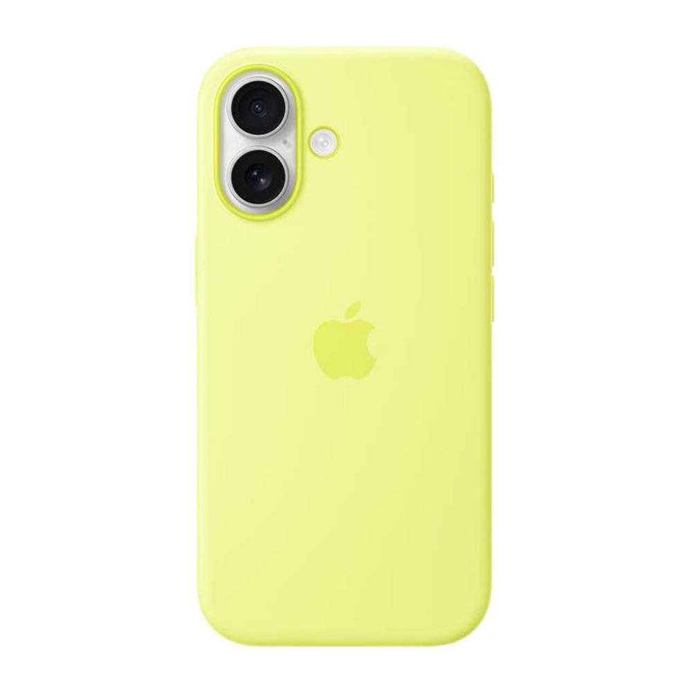 Apple Custodia MagSafe in silicone per iPhone 17-Giallo neon