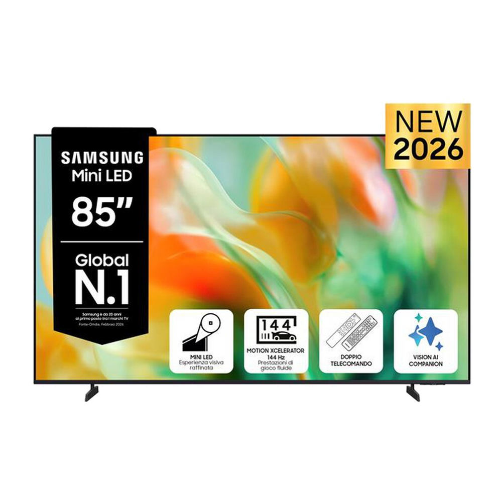 Samsung Smart TV Mini LED 4K AI 85" UE85M80HAUXZT-Titan Black