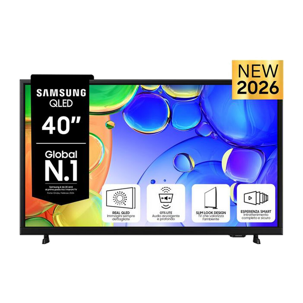 Samsung Smart TV QLED FHD 40" QE40Q5FAAUXZT-Black