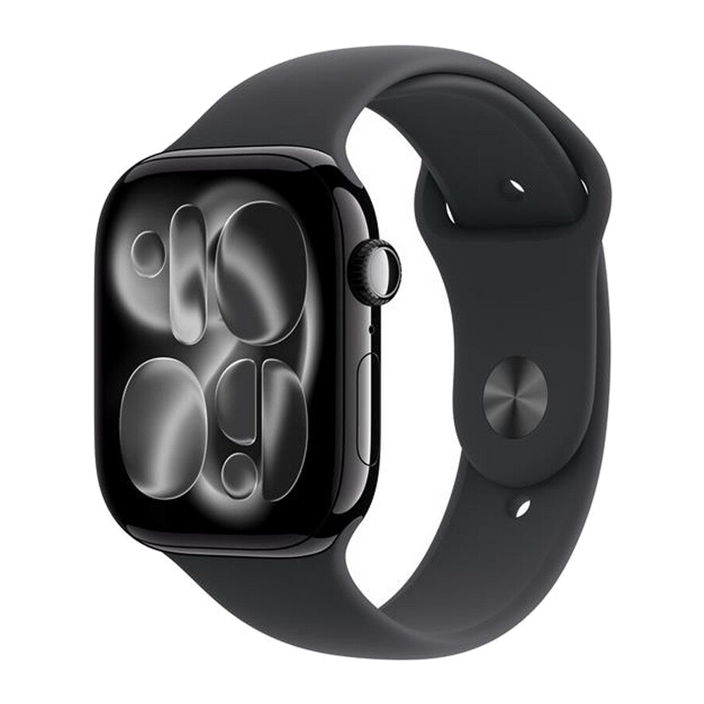 Apple Watch Series 11 GPS 46mm Alluminio-Jet Black Sport Band Nero M/L