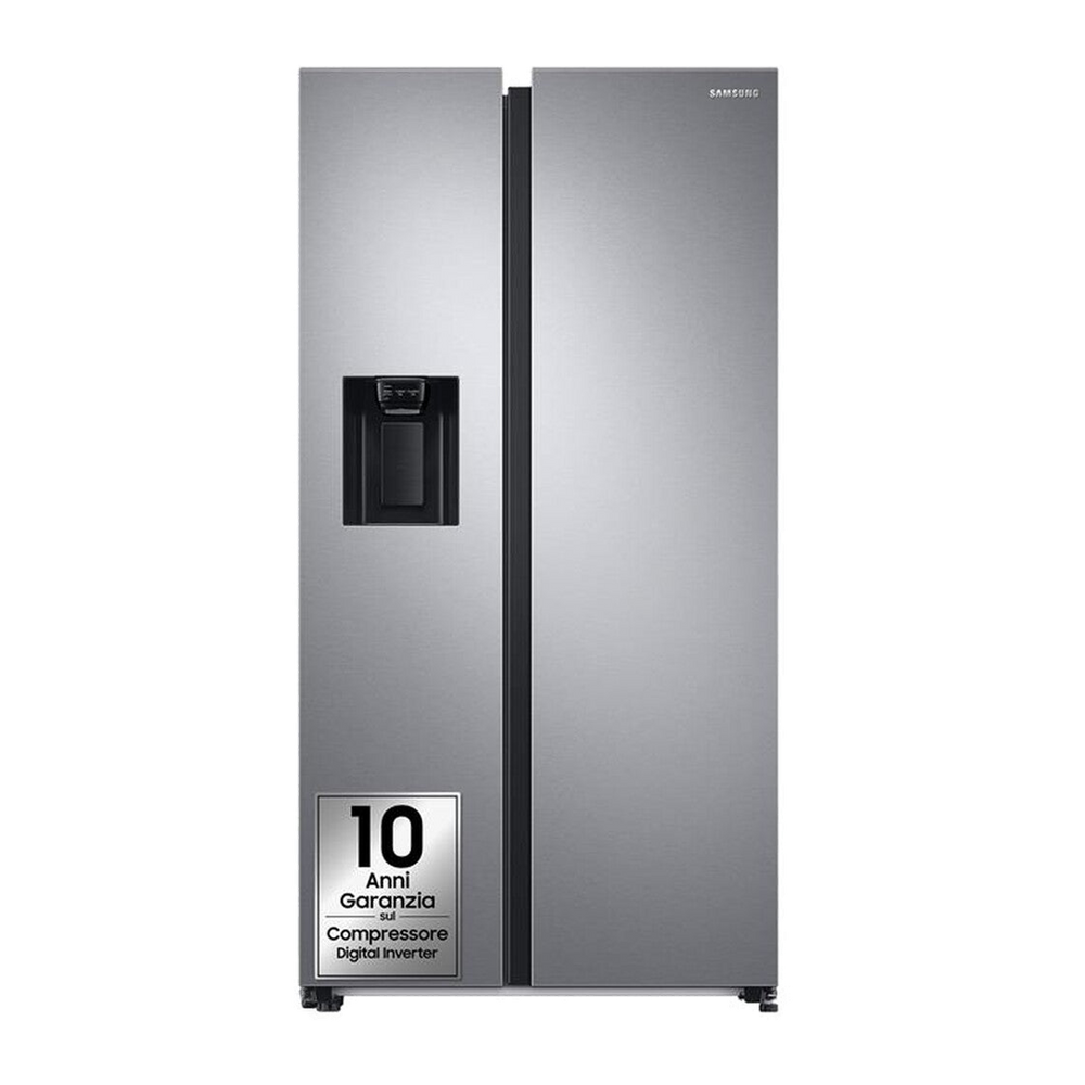Samsung Frigorifero side by side RS68A854CSL/EF Classe C-EZ Clean Steel