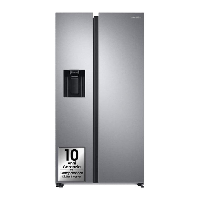 Samsung Frigorifero side by side RS68A854CSL/EF Classe C-EZ Clean Steel