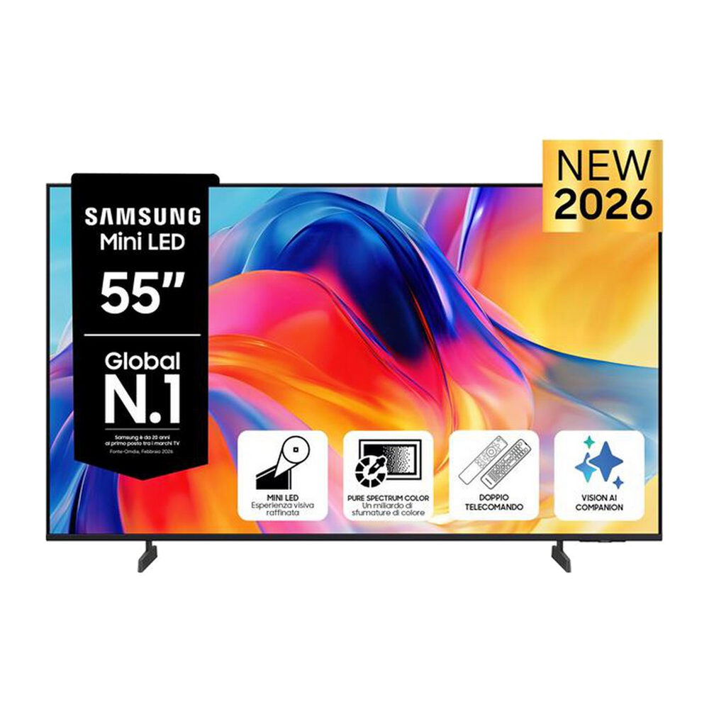 Samsung Smart TV Mini LED 4K AI 55" UE55M70HAUXZT-Titan Gray