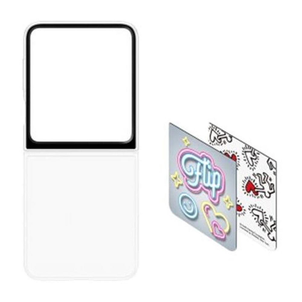 Samsung FLIPSUIT CASE NEON CARD per Galaxy Z Flip6-Transparent