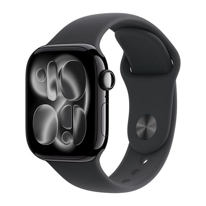 Apple Watch Series 11 GPS + Cellular 42mm Alluminio-Jet Black Sport Band Nero S/M