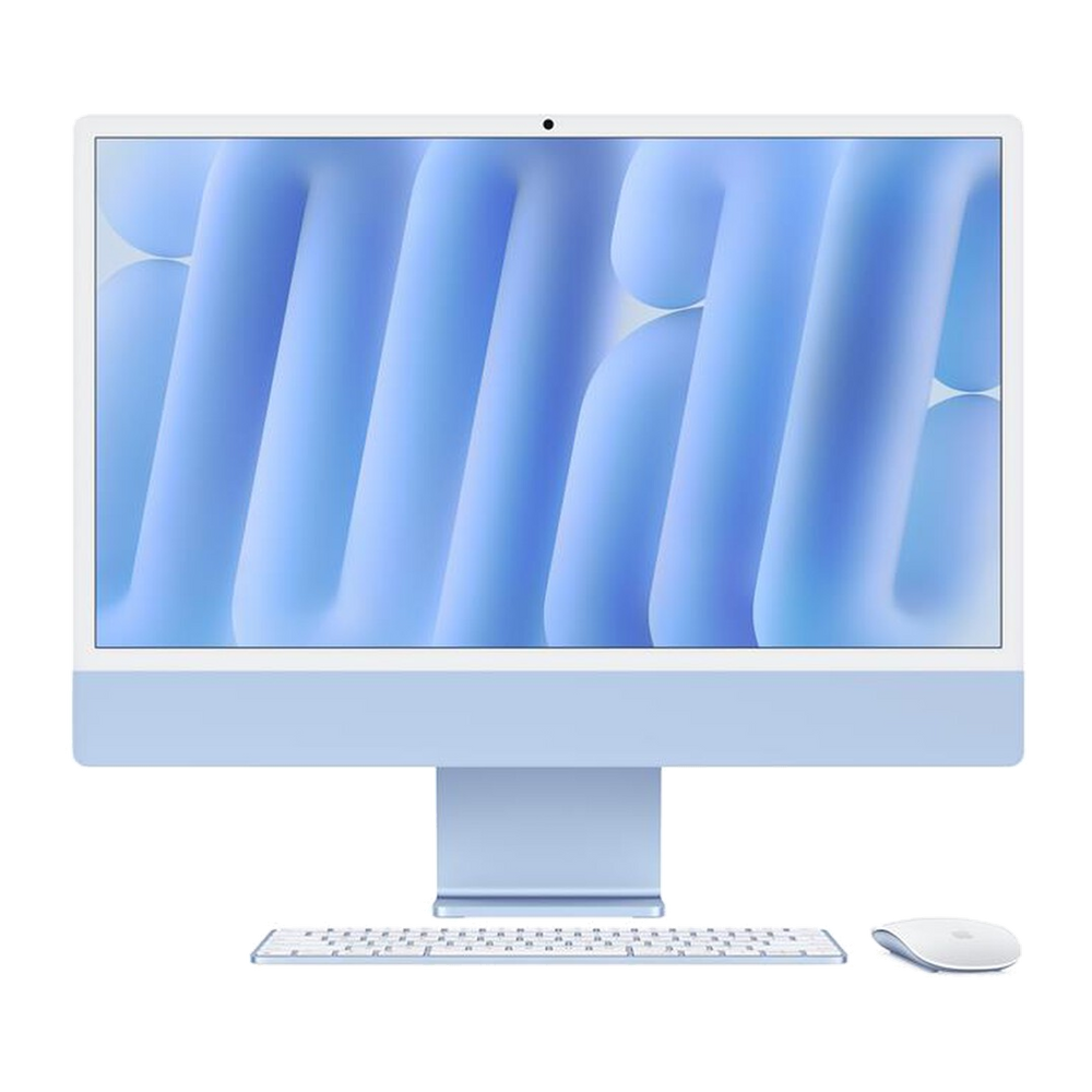 Apple iMac Retina 24" 4.5K M4 Core 8 CPU 8 GPU 256GB-Blu