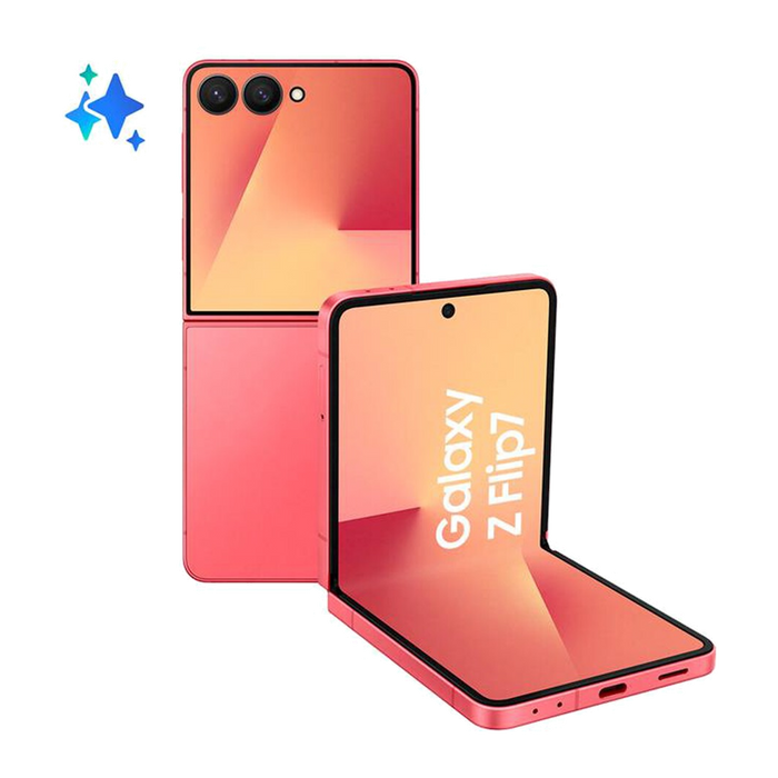 Samsung Galaxy Z Flip7 12+512GB-Coral Red