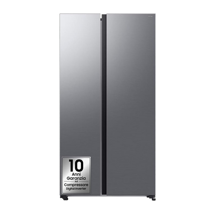 Samsung Frigorifero side by side RS70F65QDTEF Classe D-Metal Inox