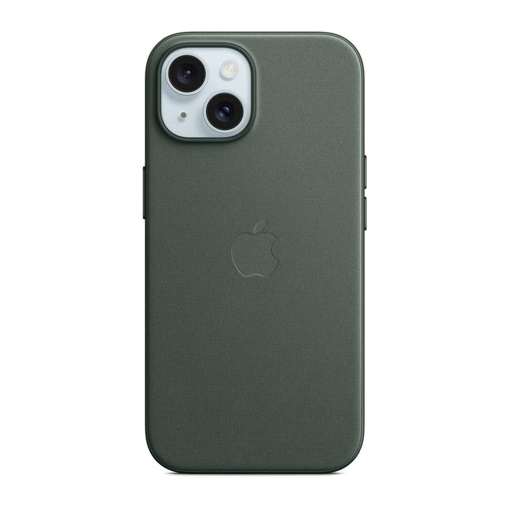 Apple Custodia MagSafe tessuto iPhone 15-Sempreverde