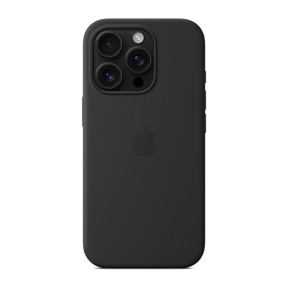 Apple Custodia MagSafe in silicone per iPhone 16 Pro-Nero