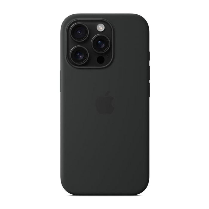 Apple Custodia MagSafe in silicone per iPhone 16 Pro-Nero