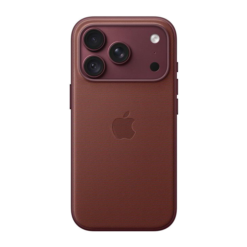 Apple Custodia MagSafe TechWoven per iPhone 18 Pro-Borgogna