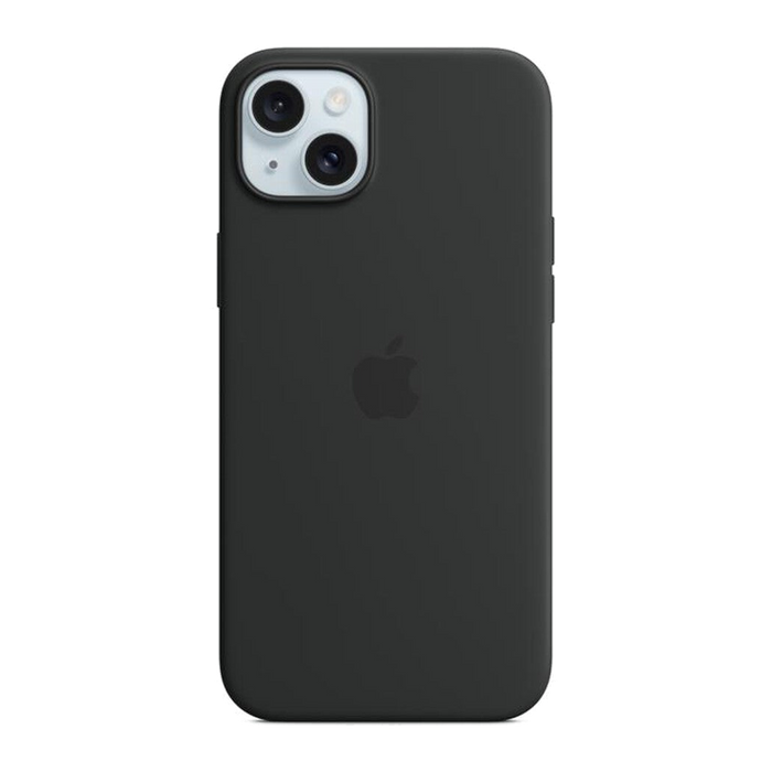 Apple iPhone 15 Plus Silicone Case with MagSafe-Nero