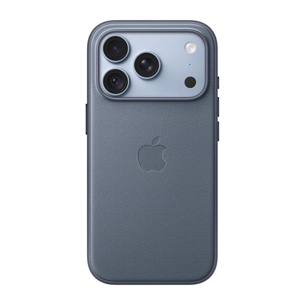 Apple Custodia MagSafe TechWoven per iPhone 18 Pro-Blu chambray